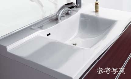 スクエアボウル一体型カウンター