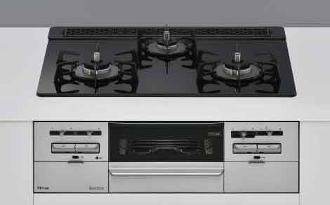 ガラストップコンロ