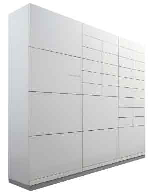 メールボックス一体型24時間対応宅配ボックス