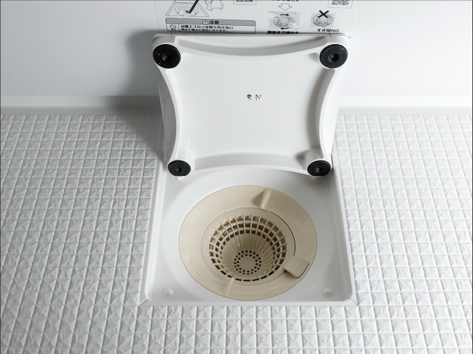お掃除ラクラク排水口