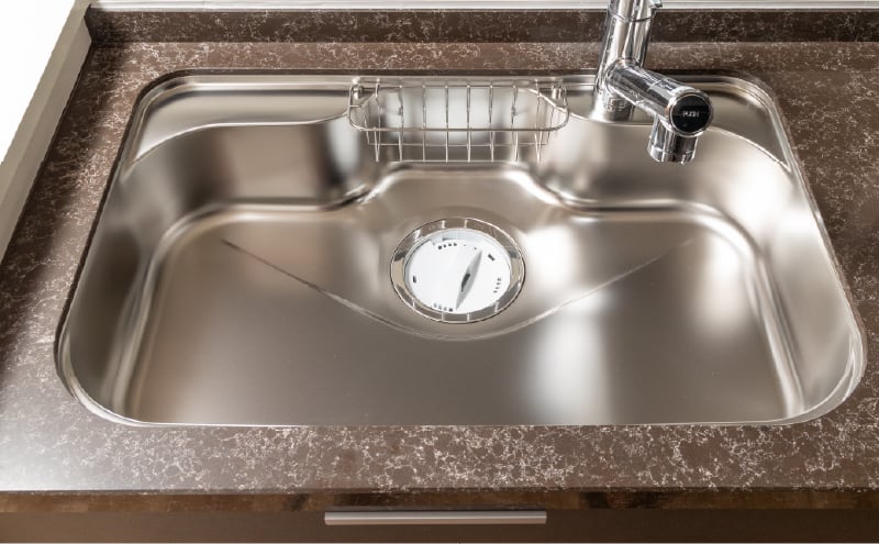 静音シンク ※住戸により形状が異なります