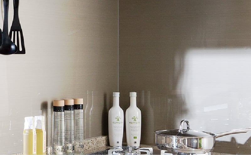 不燃化粧板キッチンパネル