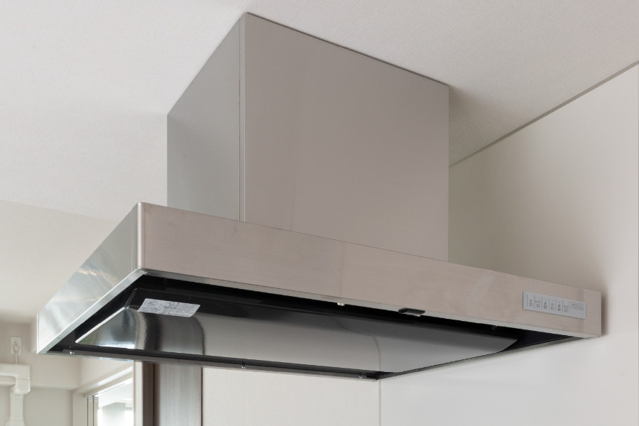 ホーロー整流板付レンジフード