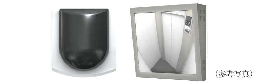 エレベーター内防犯カメラ・1階乗り場モニター