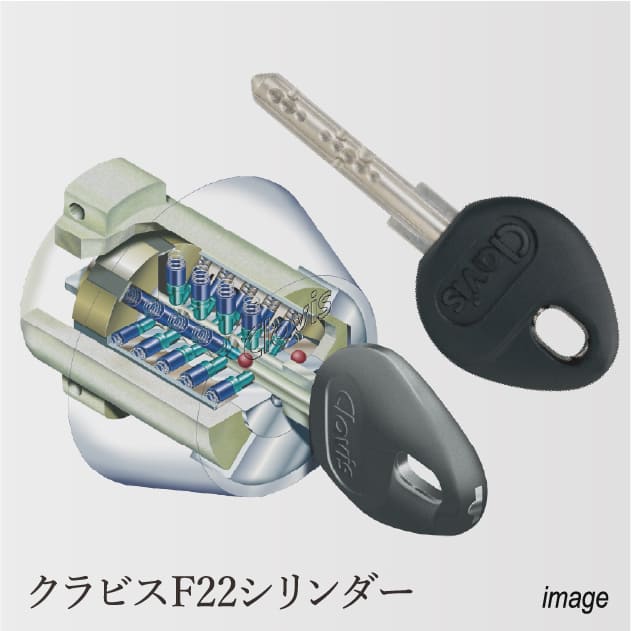 リバーシブルディンプルキー