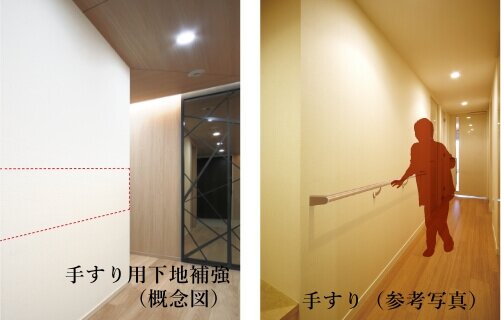 手すり用下地補強