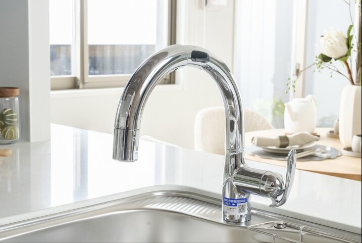 浄水機能付タッチレス水栓