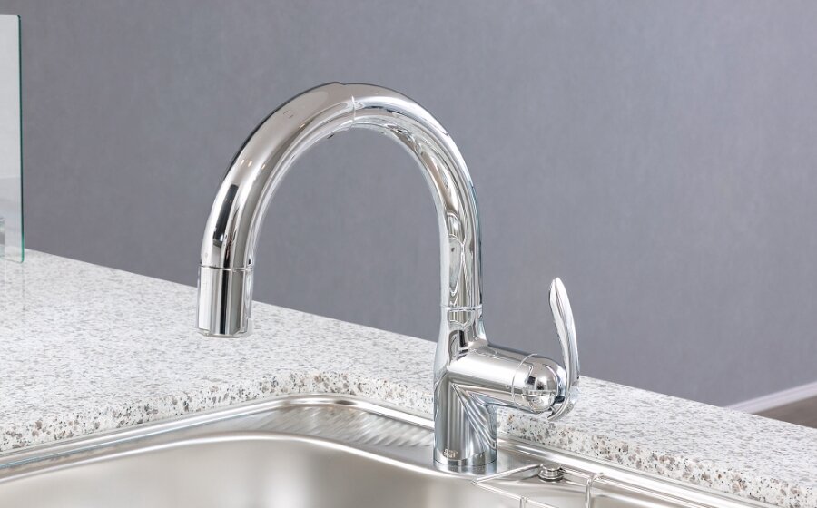 浄水器一体型混合水栓