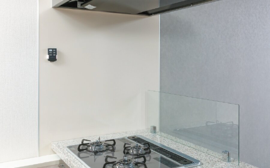 ホーロー製キッチンパネル