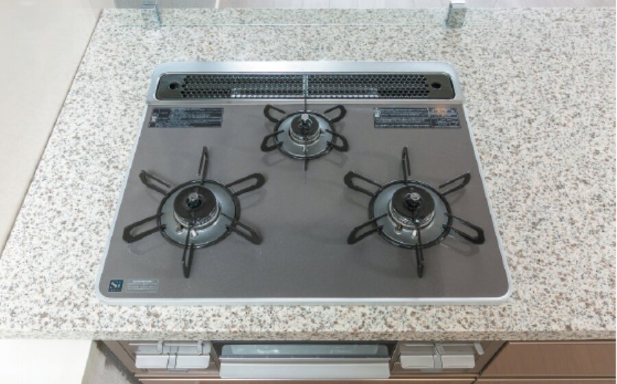 ハイパーガラスコートトップ
温調機能付セーフティコンロ