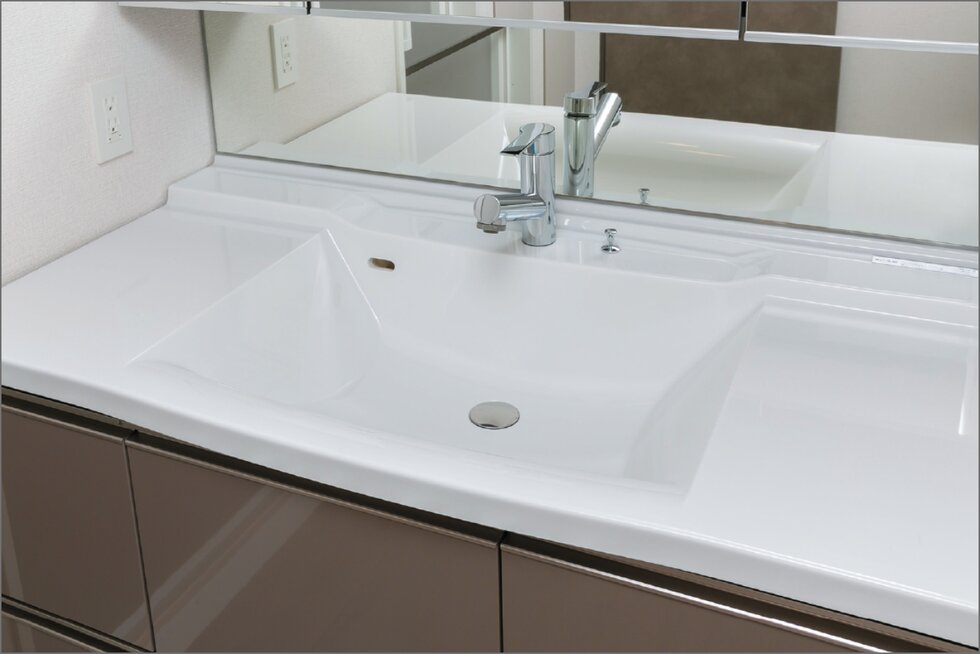 ボウル一体型カウンター