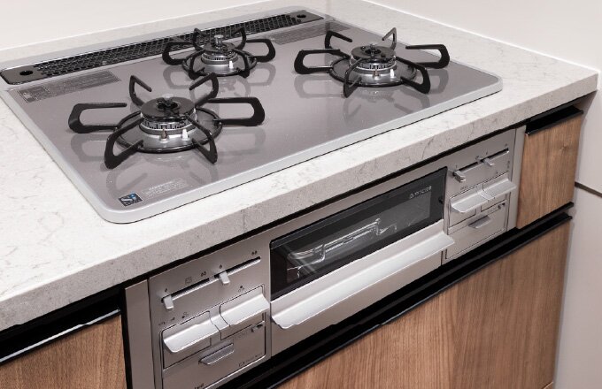 ハイパーガラスコートトップコンロ