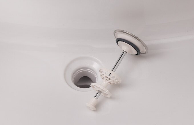 フランジレス排水口