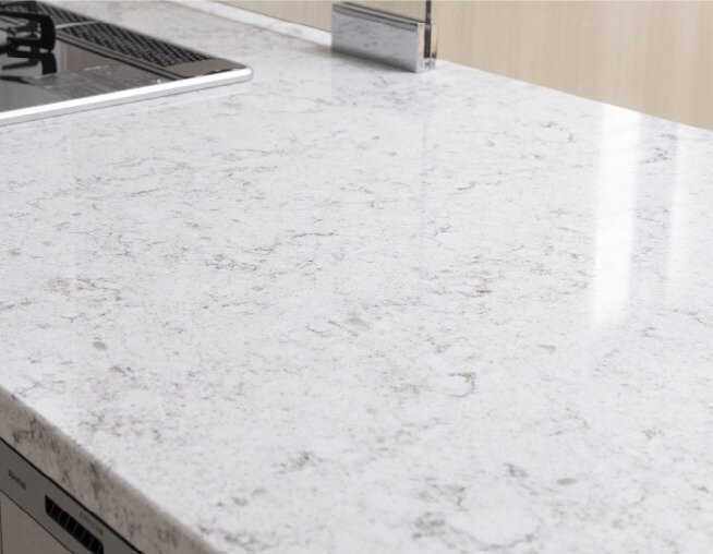 人造大理石天板フィオレストーン
キッチンカウンター