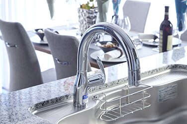 タッチレス浄水器一体型水栓