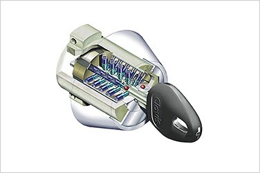 ディンプルシリンダーキー