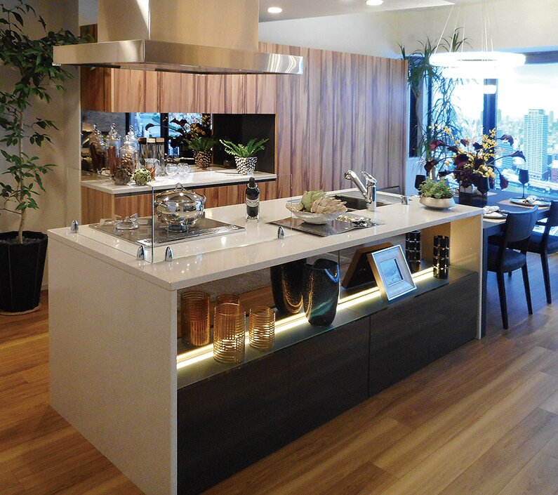 アイランドキッチン・キッチンアトリエプラン