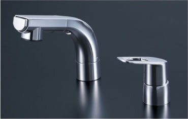 シングルレバーシャワー水栓（ノズル引出機能付）