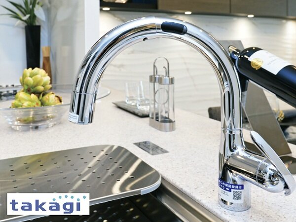 キッチン水栓：LC120MN（オートセンサー付）