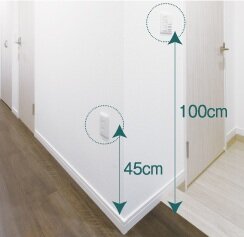 低めのスイッチ・高めのコンセント