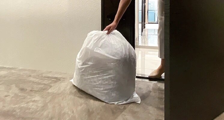 燃えるゴミ回収サービス