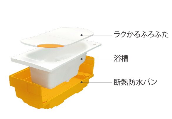 魔法びん浴槽（断熱浴槽）