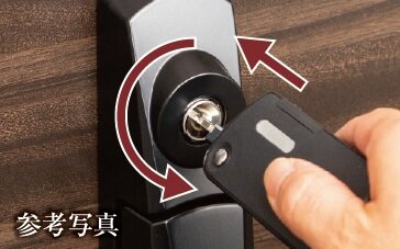 防犯セット錠（玄関ドアの錠で防犯セット）