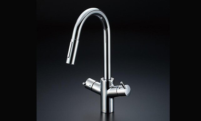 ハンスグローエ社製
シングルレバー洗浄器切替式混合水栓