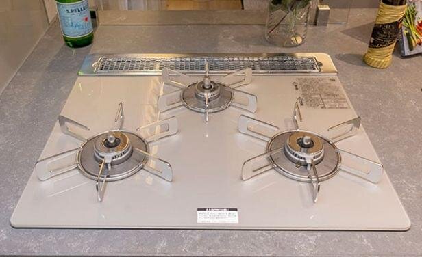 ガラストップコンロ