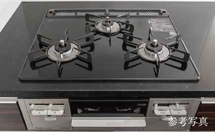 ガラストップコンロ