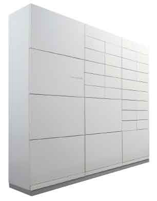 メールボックス一体型24時間対応宅配ボックス