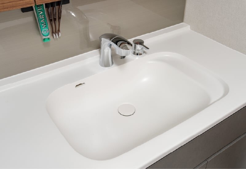 ボウル一体型カウンター