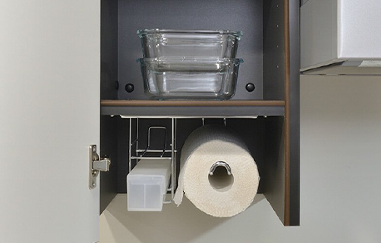 ストレージハンガー付吊戸棚