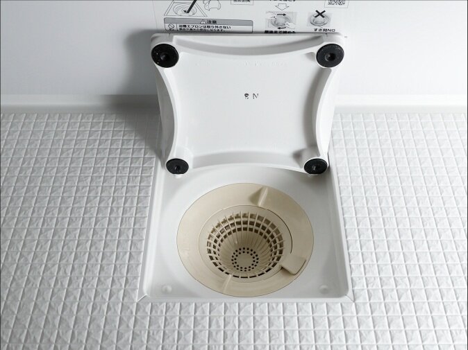お掃除ラクラク排水口