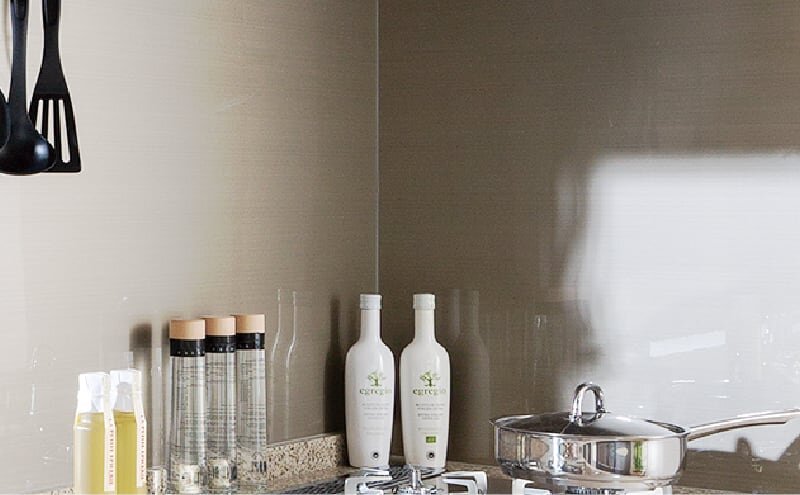 不燃化粧板キッチンパネル