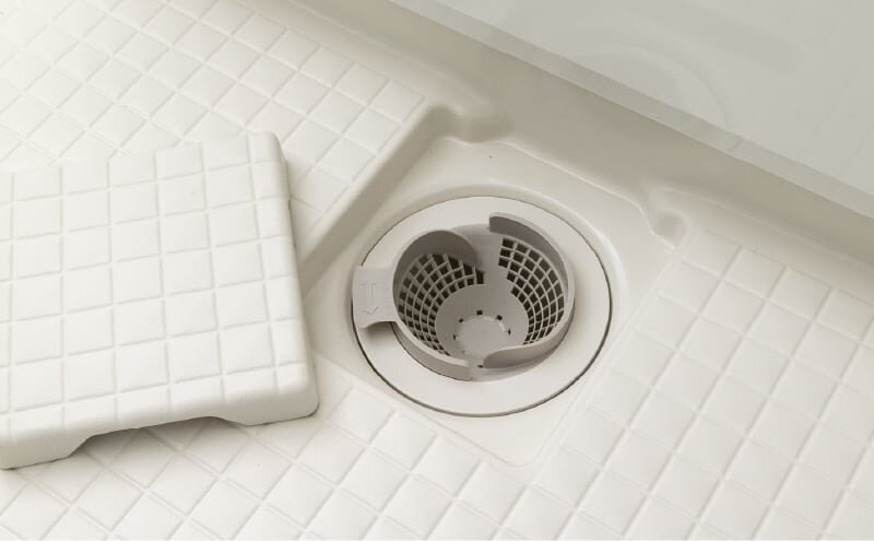 パッとくるりんポイ排水口