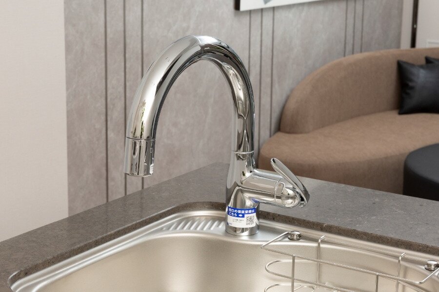 浄水器機能付シャワー水栓