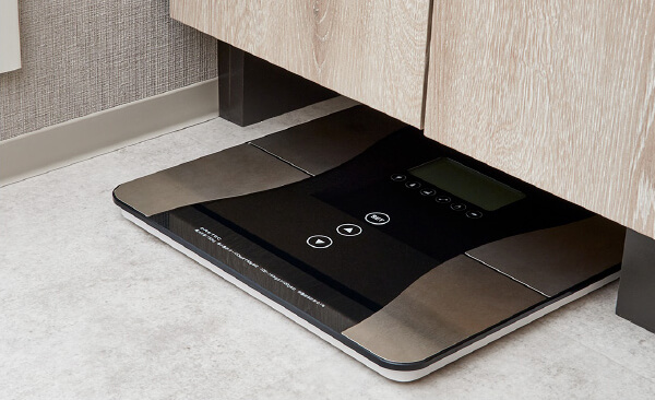 ヘルスメーター収納