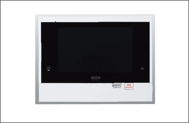 カラーモニター付インターホン親機