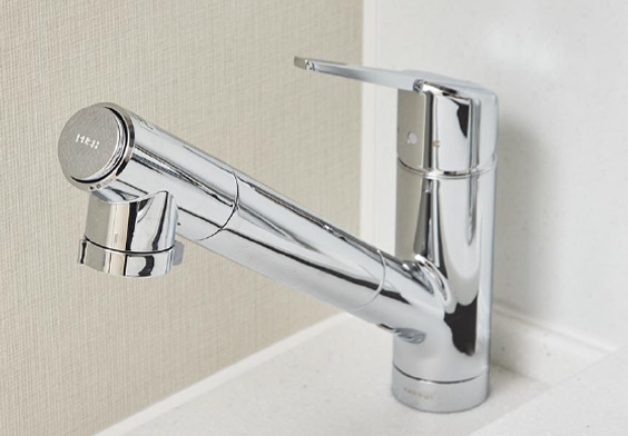 浄水器一体型ハンドシャワー水栓