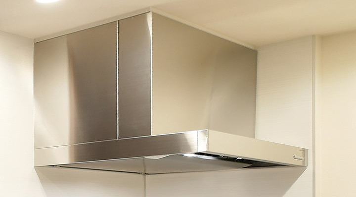 ステンレス製レンジフード