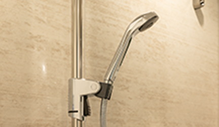 シャワーヘッド&
シャワーフックスライドバー