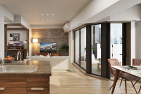 コーナーサッシ