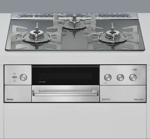 ガラストップコンロ デリシア