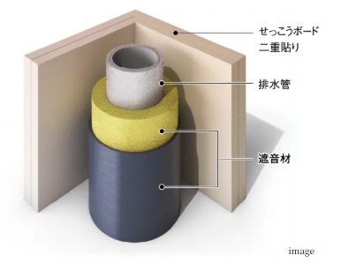排水管の遮音