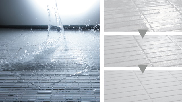 フラッグストーンフロア