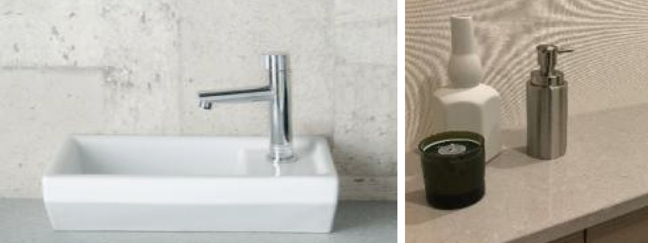 陶器ボウルの手洗器