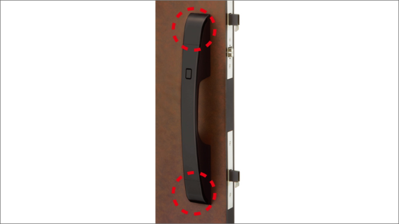 ダブルロック玄関ドア