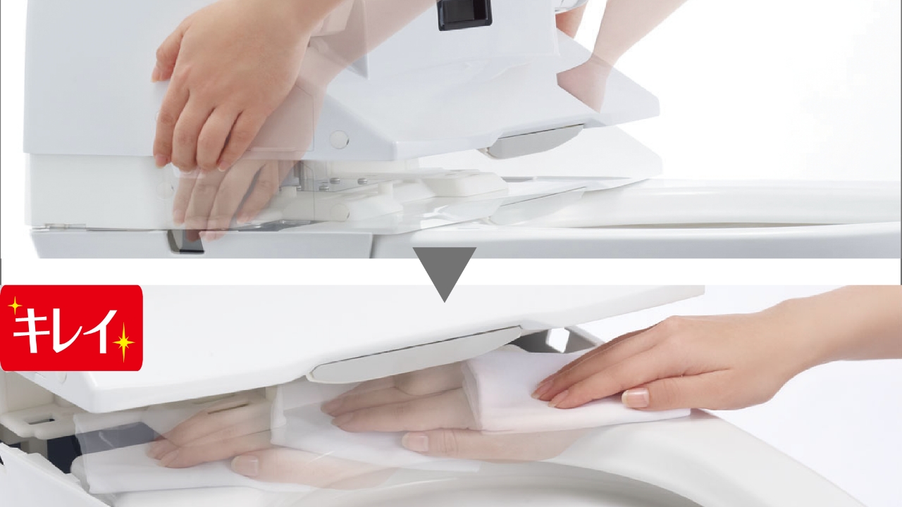 お掃除リフトアップ（手動）