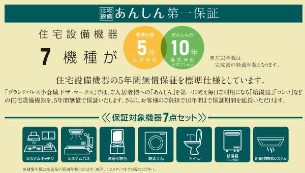 「住宅設備」あんしん第一保証
